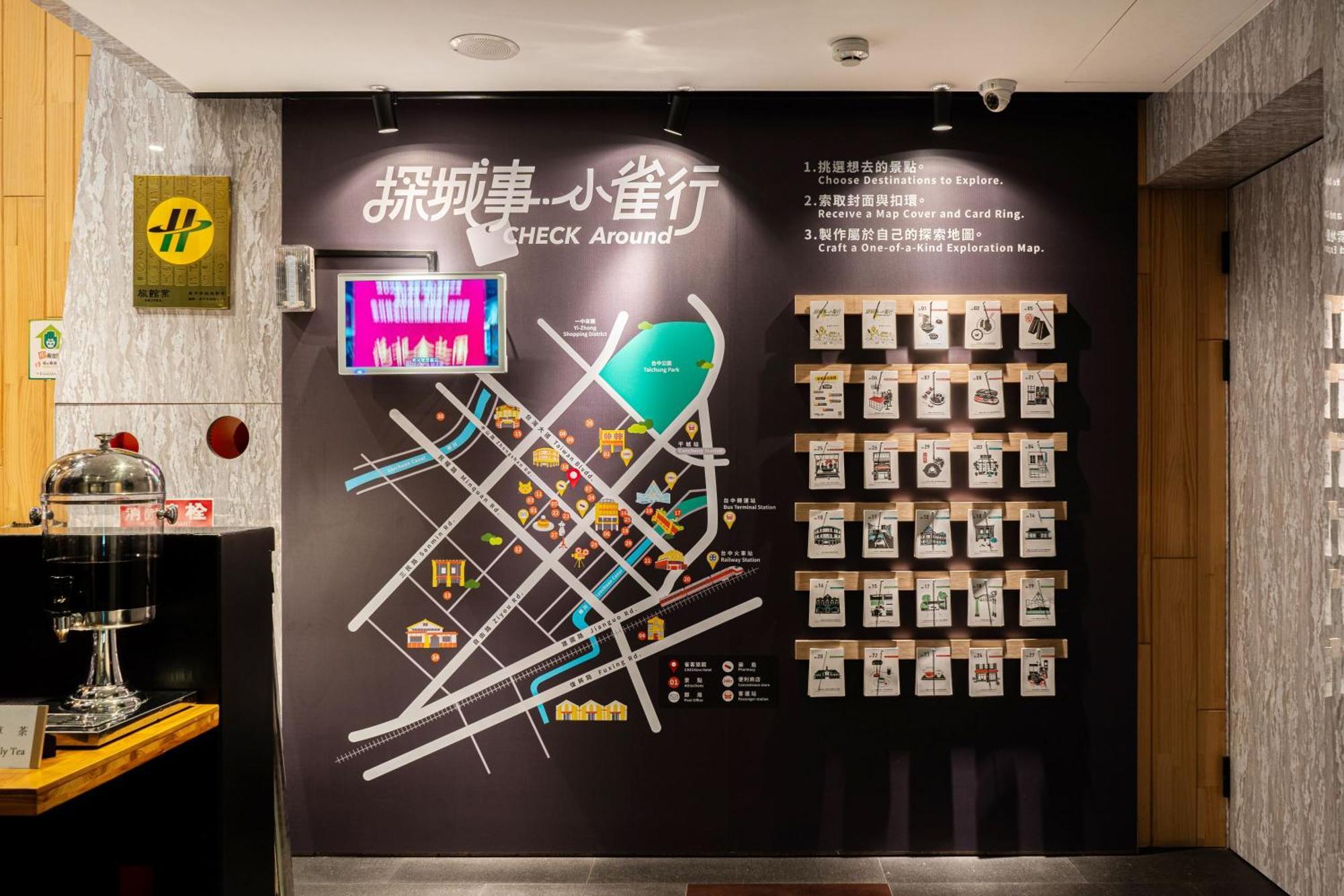 Check Inn Taichung Zhongshan Bagian luar foto
